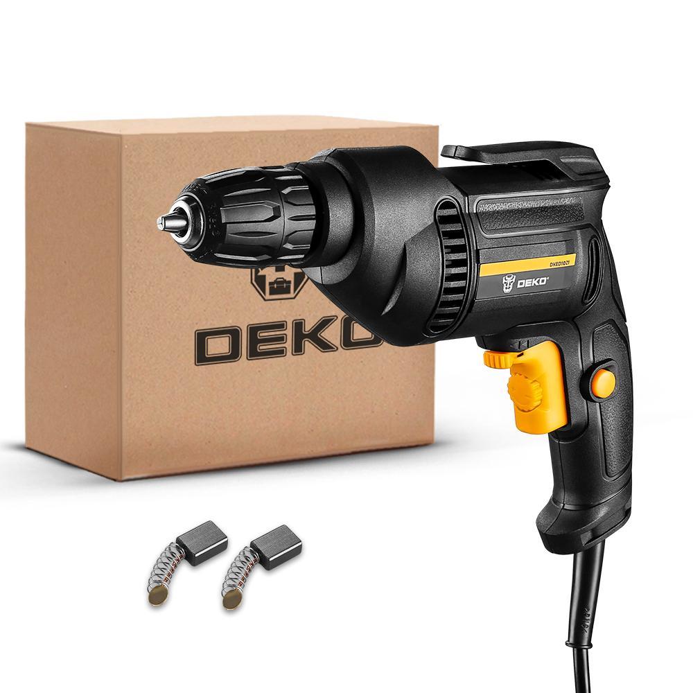 Электрическая Дрель-шуруповерт DEKO DKED10Z1 600 Вт, 220 В