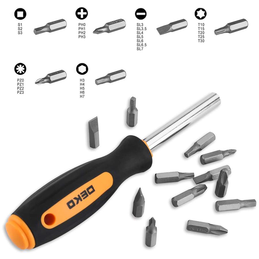 Универсальный Набор ручных инструментов DEKO для дома 196 шт.