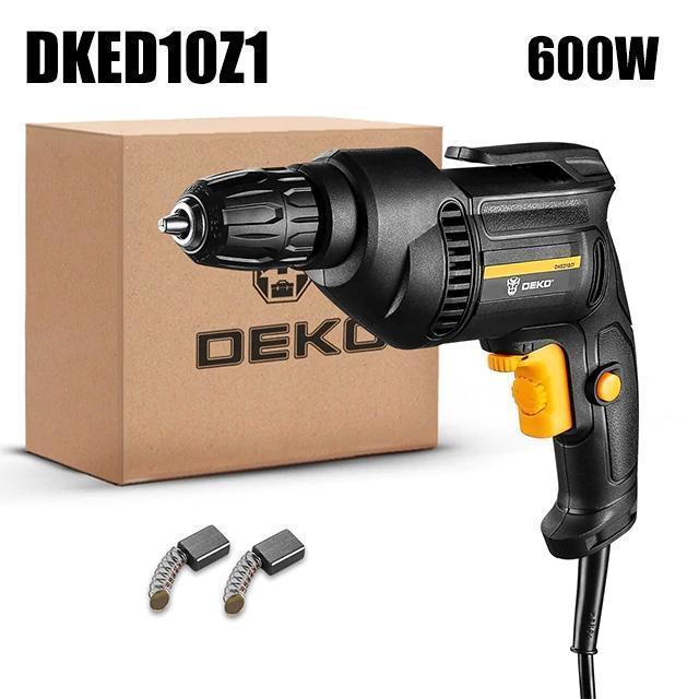Электрическая Дрель-шуруповерт DEKO DKED10Z1 600 Вт, 220 В