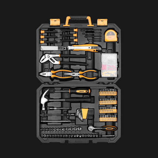 Универсальный Набор ручных инструментов DEKO для дома 196 шт.
